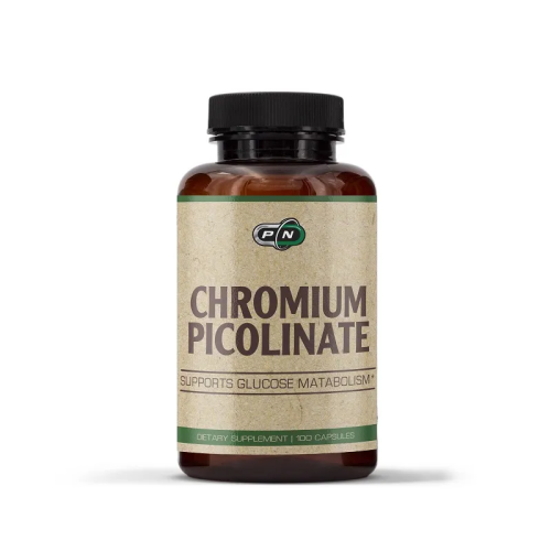 PURE NUTRITION - CHROMIUM PICOLINATE 200 mcg, 100 Vegetarian Capsules